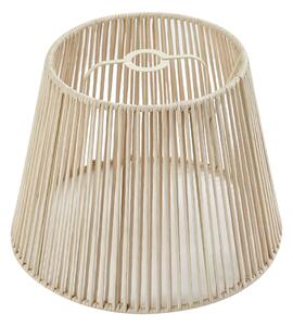 Paralume da esterno con corda beige IP54 40/28/30