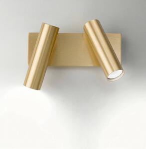 Cremasco Applique da parete 7541, dimmerabile, Ottone / Oro, Soggiorno / Sala da pranzo, Ottone, Moderno, Applique
