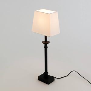 Holländer Lampada da tavolo PALMARIA, Nero, Soggiorno / Sala da pranzo, Alluminio, Lampada da tavolo