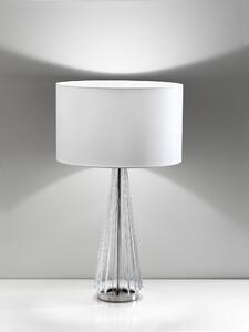 Selene illuminazione Costa Rica lampada da tavolo 2810/L Trasparente Bianco