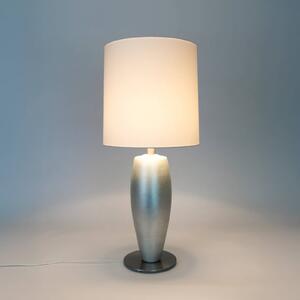 Holländer Lampada da tavolo OMEGA SOTTILE, Cromo / Argento, Soggiorno / Sala da pranzo, Ceramica, Lampada da tavolo