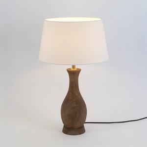 Holländer Lampada da tavolo ANTELAO, Legno scuro, Soggiorno / Sala da pranzo, Legno, Lampada da tavolo