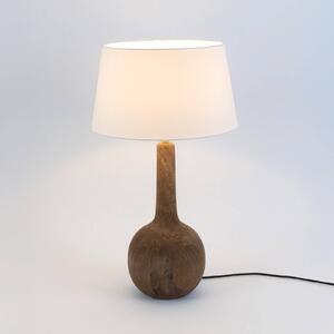 Holländer Lampada da tavolo VEZZANA, Legno scuro, Soggiorno / Sala da pranzo, Legno, Lampada da tavolo