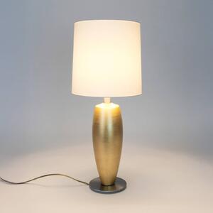 Holländer Lampada da tavolo OMEGA SOTTILE, Ottone / Oro, Soggiorno / Sala da pranzo, Ceramica, Lampada da tavolo