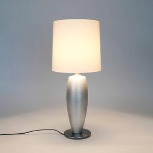 Holländer Lampada da tavolo SIGMA SOTTILE, Cromo / Argento, Soggiorno / Sala da pranzo, Ceramica, Lampada da tavolo