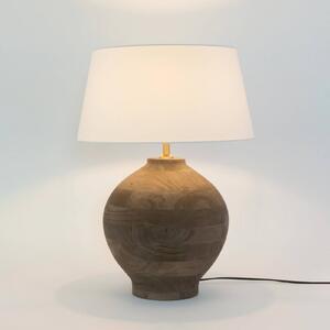 Holländer Lampada da tavolo SORATTE, Legno scuro, Soggiorno / Sala da pranzo, Legno, Lampada da tavolo