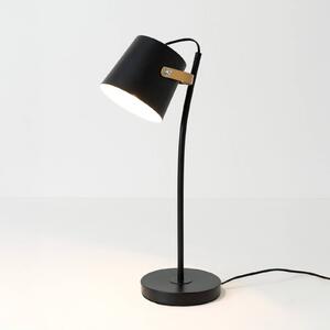 Holländer Lampada da tavolo ESPERTO, Nero, Soggiorno / Sala da pranzo, Metallo, Lampada da tavolo