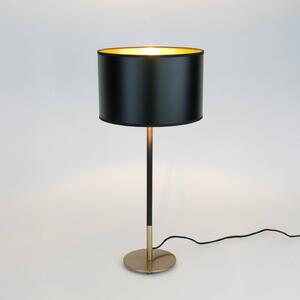 Holländer Lampada da tavolo ENZIO, Nero, Soggiorno / Sala da pranzo, Metallo, Moderno, Lampada da tavolo