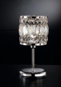 Lume 1 luce cristallo e cromo - 1055/L1 - Contemporary - Arredo Luce Oro 24 kt