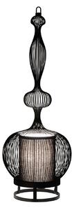 Lampade da tavolo Forestier, Impératrice, Nero, Soggiorno, Metallo, Design
