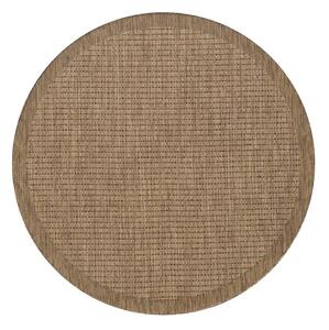Tappeto da interno/esterno rotondo di colore naturale ø 120 cm Giza 1410 – Ayyildiz Carpets