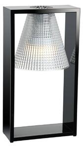 Lampada da tavolo LED Light Air, nero-trasparente