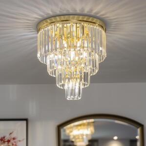 Brilagi - Plafoniera LED in cristallo MOZART 5xE14/40W/230V dorata