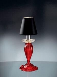 Vetrilamp - lampada 1 luce - vetro di Murano - 1151/L - Vetrilamp Metallo/oro Cristallo