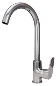 Rubinetto da cucina monocomando Aquanello Casa Chrom, modello CR-1201-CS