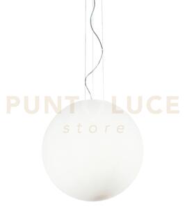 Mapa bianco lampadario a sospensione 1 luce attacco e27 d.50cm