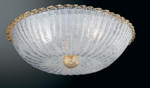 Plafoniera 2 luci in vetro di Murano - 960/30 - Vetrilamp