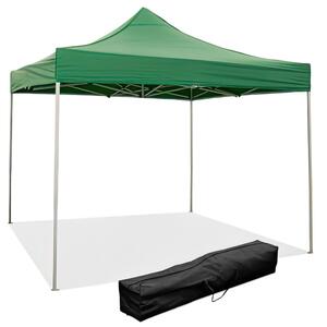 Gazebo richiudibile pieghevole 3 x 3 altezza totale 3 mt Mimetico ricoperto in PVC impermeabile colore verde