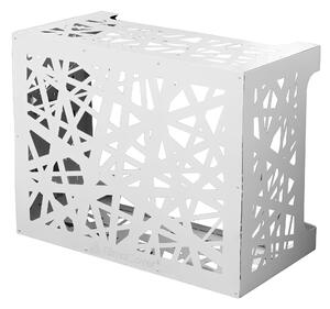 Copricondizionatore copertura per climatizzatore ARTIST 86x44xh 68 cm in alluminio colore Colore: bianco RAL9010