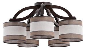 Lampadario a plafone CORTES 5xE27/60W/230V