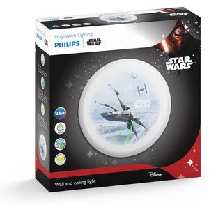 Philips 71884/51/P0 - Applique a LED per bambini STAR WARS 4xLED/2,5W/230V