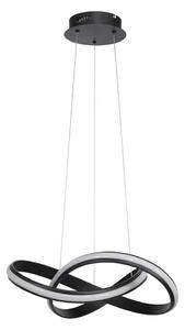 Lampada a sospensione LED dimmerabile su cavo SALO LED/28W/230V 3000K nero