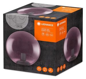 Ledvance - Lampada da tavolo BUBBLE 1xE27/40W/230V rosa