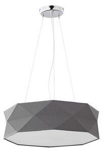 Lampadario su corda KANTOOR 1xE27/15W/230V grigio