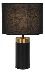 Lampada da tavolo LUCIANO 1xE27/40W/230V nero/oro