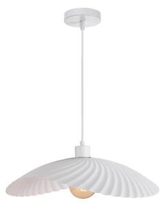 Lampadario a sospensione su cavo DANCE 1xE27/40W/230V bianco