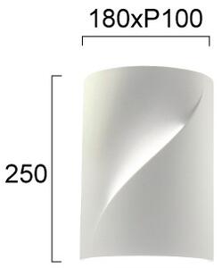 Applique BLANC 2xE14/10W/230V bianco