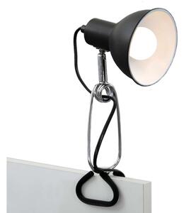 Briloner 2790-015 - Lampada a clip FIX 1xE14/8W/230V nero/cromo lucido