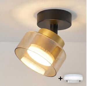 Brilagi - Faretto LED RGB dimmerabile AURA LUX 1xGX53/14W/230V Wi-Fi Tuya nero/oro