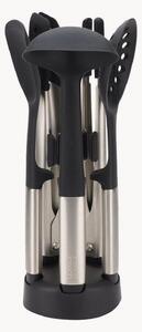 Set utensili da cucina con supporto Elevate Fusion, set da 5