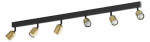 Faretto LED RGBW dimmerabile TOP 6xGU10/6,5W/230V 2700-6500K oro/nero
