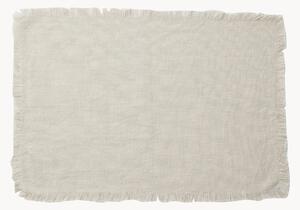 Set di 4 tovagliette americane in cotone Leo