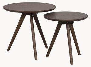 Set di 2 tavolini in legno Yumi