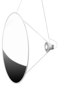 Luceplan Amisol sospensione LED Ø 110cm argento