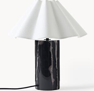 Lampada da tavolo a LED con luce regolabile e base in marmo Arya