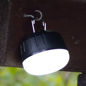 FH Lighting Lampada LED da esterno ricaricabile 850948, nero/bianco, Ø 7 cm, plastica dimmerabile, Nero, Plastica, Moderno