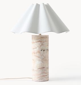 Lampada da tavolo a LED con luce regolabile e base in marmo Arya