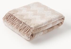 Coperta con motivo a zig-zag Gessetti