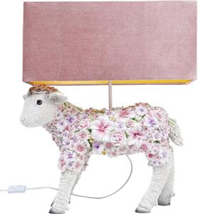 Lampada da tavolo "Sheep Flower" a forma di pecora - circa 64 cm