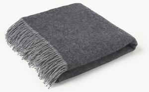 Coperta reversibile in lana Double Face