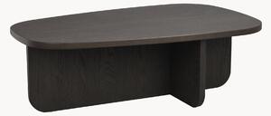 Tavolino ovale in legno Billings