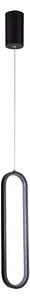 Lampadario LED a sospensione con filo LED/13W/230V 3000K nero