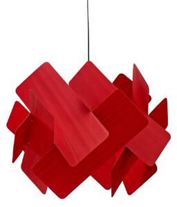 LZF Escape lampada a sospensione, Ø 30 cm, rosso