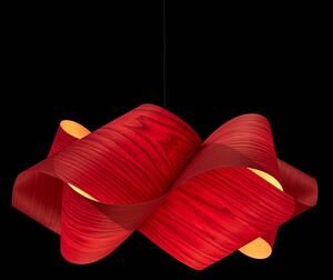 LZF Swirl lampada a sospensione Ø 54 cm, rot