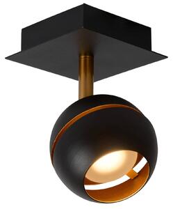 Lucide Faretto LED da soffitto Binari a sfera, nero