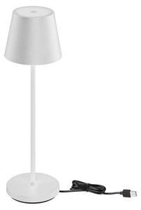 V-TAC Lampada LED da Tavolo 1.5W a batteria in alluminio con caricatore Wireless - Touch Dimmerabile 3000K IP54 - 23445